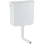 Cisterna vista AP110, descarga interrumpible, referencia 136.613.11.1 de Geberit. Blanco alpino